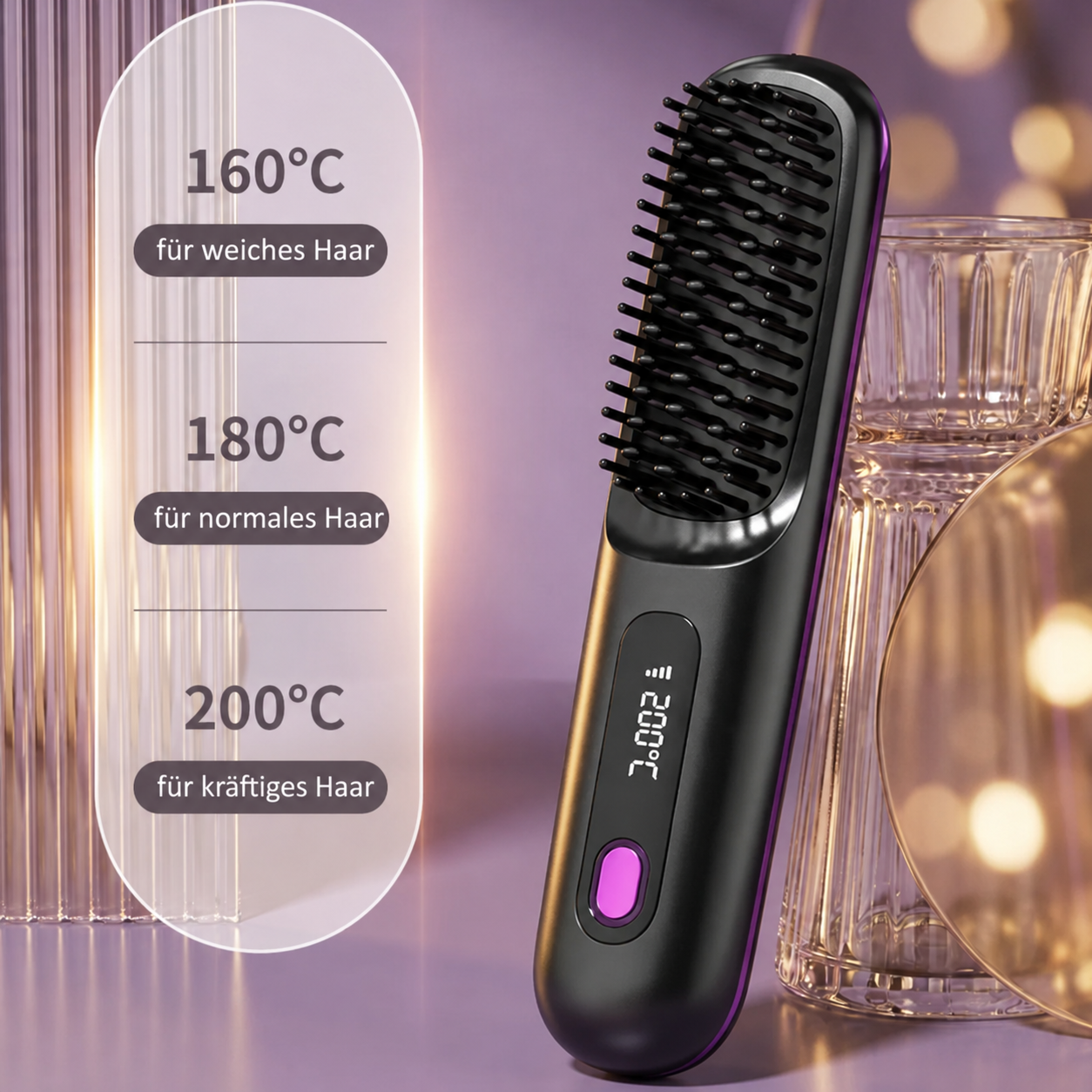 VOLURÉ™ Stylingbürste | Volumen & Form für kurzes Haar in 2 Minuten