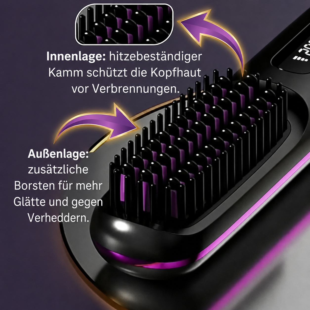 VOLURÉ™ Stylingbürste | Volumen & Form für kurzes Haar in 2 Minuten