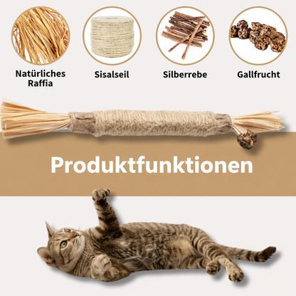 Nordrix Silberreben-Kaustangen für Katzen