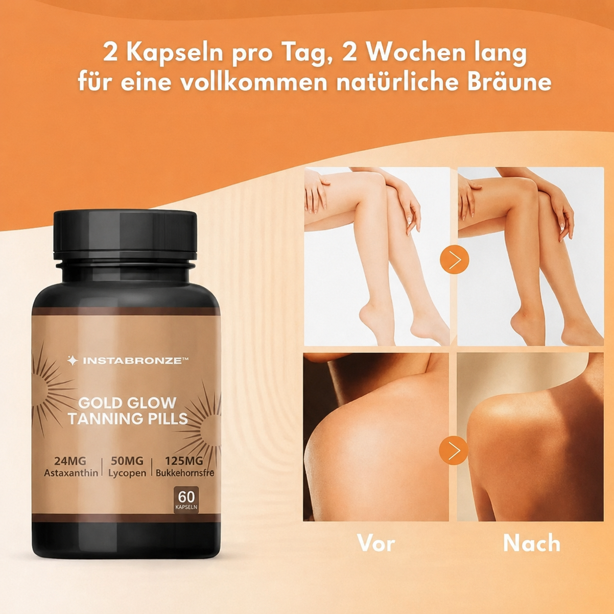 InstaBronze™ | Hol dir deinen Glow zurück — von innen